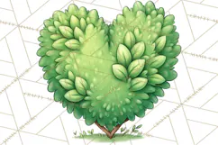 Garden Gnome Clipart PNG, Valentine Whimsical Clip Art Product Image 5