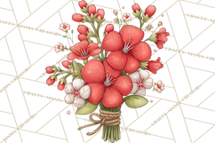 Garden Gnome Clipart PNG, Valentine Whimsical Clip Art Product Image 5