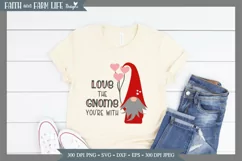 Valentine Gnome SVG/PNG Product Image 1