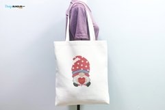 Gnome With Heart Cross Stitch Pattern PDF File Product Image 2
