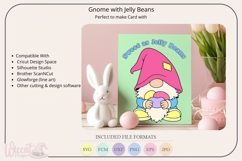 Easter gnome with jelly beans svg cut file, Product Image 1