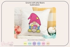 Easter gnome with jelly beans svg cut file, Product Image 5