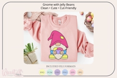 Easter gnome with jelly beans svg cut file, Product Image 6
