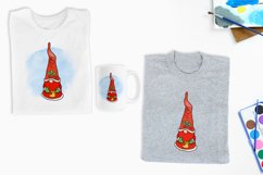 Mistletoe Gnome Sublimation Design Product Image 2