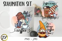 Coffee Gnomes Sublimation| Coffee Gnomes quotes Product Image 2