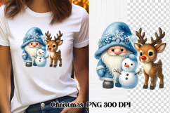 Christmas gnome clipart | Christmas gnome sublimation Product Image 1
