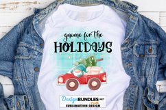 Christmas Sublimation | Gnome For The Holidays PNG Product Image 1