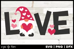 Valentine's Day Love | Gnome svg Product Image 1