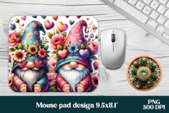 Gnome flower mouse pad sublimation bundle PNG design Product Image 4