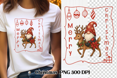 Christmas gnome sublimation | Christmas clipart Product Image 1