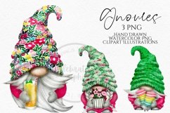 Tea Party Gnomes| Gnome Clipart Png Product Image 1