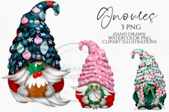 Christmas Gnomes| Gnome Clipart PNG Product Image 1