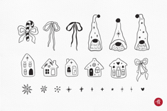 Christmas Gnomes SVG Files, Xmas Clipart PNG, Happy Holidays Product Image 2