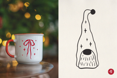 Christmas Gnomes SVG Files, Xmas Clipart PNG, Happy Holidays Product Image 7