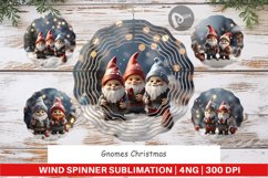 Wind Spinner Gnomes Christmas Product Image 1