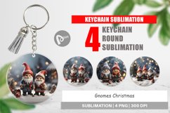 Keychain Gnomes Christmas Product Image 1