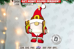 Gnomes Gift Money Holders Laser Cut Bundle|Christmas Gnomes Product Image 9