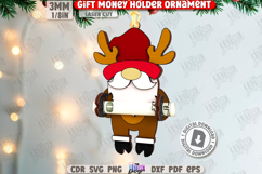 Gnomes Gift Money Holders Laser Cut Bundle|Christmas Gnomes Product Image 10