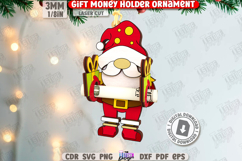 Gnomes Gift Money Holders Laser Cut Bundle|Christmas Gnomes Product Image 11