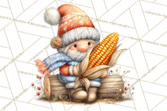 Cozy Gnomes Glamping Clipart, Camping Clip Art PNG Product Image 5