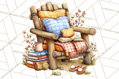 Cozy Gnomes Glamping Clipart, Camping Clip Art PNG Product Image 2