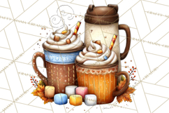 Cozy Gnomes Glamping Clipart, Camping Clip Art PNG Product Image 3