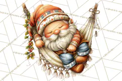 Cozy Gnomes Glamping Clipart, Camping Clip Art PNG Product Image 2