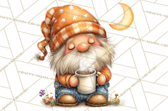 Cozy Gnomes Glamping Clipart, Camping Clip Art PNG Product Image 3