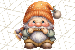 Cozy Gnomes Glamping Clipart, Camping Clip Art PNG Product Image 3