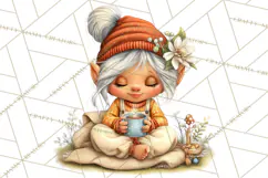 Cozy Gnomes Glamping Clipart, Camping Clip Art PNG Product Image 2