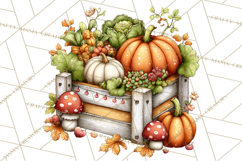 Cozy Gnomes Glamping Clipart, Camping Clip Art PNG Product Image 4