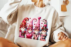 Valentines Day Gnomes PNG, Valentine's Day Sublimation, Love Product Image 3