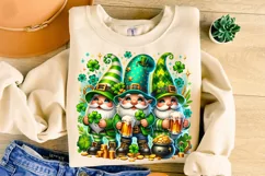 St Patrick's Day Gnome PNG, Lucky Day PNG, Shamrock PNG Product Image 3
