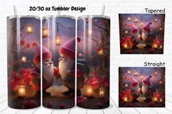 Gnomes Valentine 20/30oz Skinny Tumbler Product Image 1