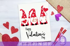 Gnomes SVG Valentines| Valentine Gnomes Clipart| Gnome SVG