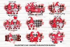 Valentine day gnomes Sublimation , 09 png designs Product Image 1