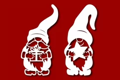 Gnome svg, christmas gnomes svg, gnome dxf, gnomes dxf, SVG Product Image 3
