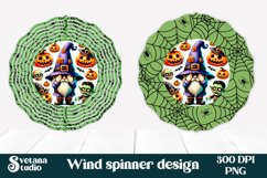 Halloween wind spinner bundle | Halloween gnome PNG Product Image 6