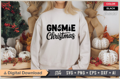 Gnomie Christmas SVG | Christmas SVG | Holiday SVG | Xmas Product Image 2