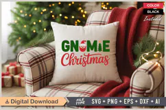 Gnomie Christmas SVG | Christmas SVG | Holiday SVG | Xmas Product Image 4