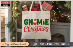 Gnomie Christmas SVG | Christmas SVG | Holiday SVG | Xmas Product Image 5