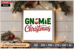 Gnomie Christmas SVG | Christmas SVG | Holiday SVG | Xmas Product Image 6