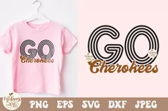 Go Cherokees SVG png, basketball mom svg Product Image 1
