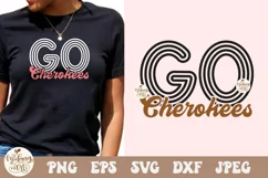 Go Cherokees SVG png, basketball mom svg Product Image 2