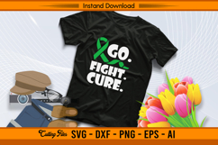Go Fight Cure Liver Cancer Awareness SVG Design File Product Image 2