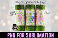 Go Luck Yourself Tumbler Wrap | St. Patrick Sublimation Product Image 1