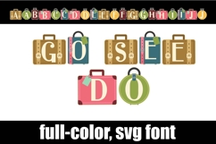 Go See Do Color Font Product Image 1