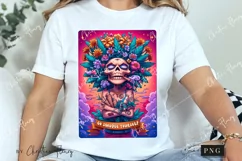 Go Smudge Yourself Tarot Card PNG | Funny Tarot Card Product Image 3