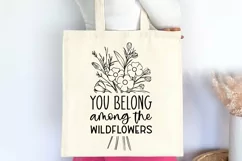 You Belong Among SVG, Wildflower Celestial SVG Design Product Image 3