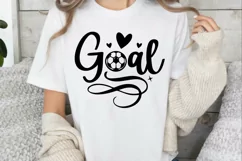 Goal SVG, Game Day SVG, Funny Soccer Mom SVG Product Image 3